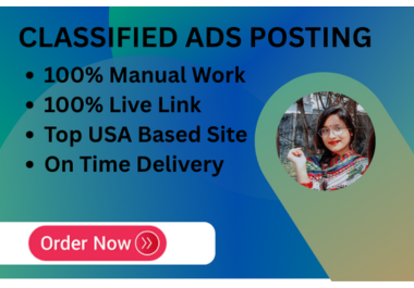  I will do 200 classified ads with backlinks