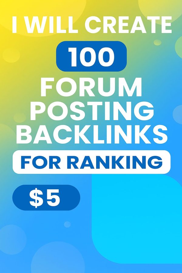 Create 100 unique forum guest Posting check samples before ordering 