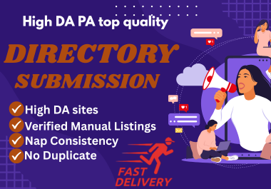Boost local SEO with manual directory submissions to top sites