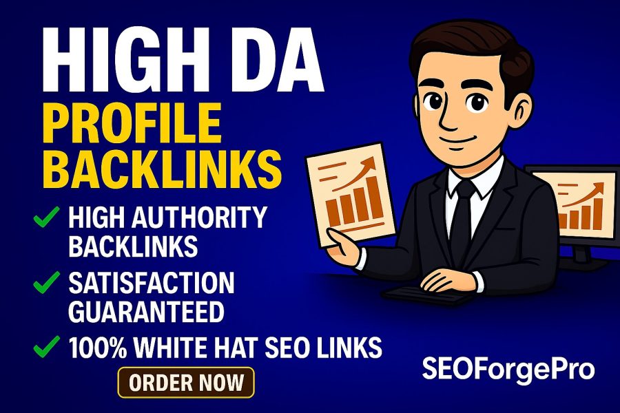 41 PR9 High Authority Profile Backlinks for Fast SEO Growth & Boost Website Ranking All Niche Sites