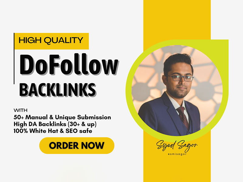 I will do 20 high authority DoFollow backlinks for your SEO