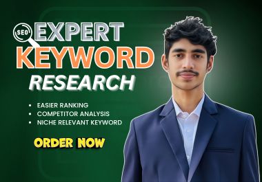 I Will provide In-Depth Keyword Research for SEO and Ranking