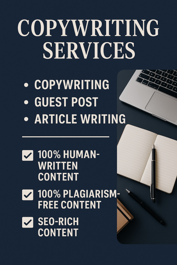 100% Human, Plagiarism-Free SEO Content Writing