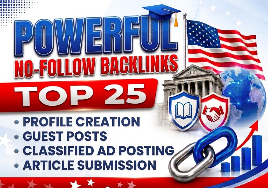 Get 25 Powerful NOFOLLOW Backlinks for Improved SEO