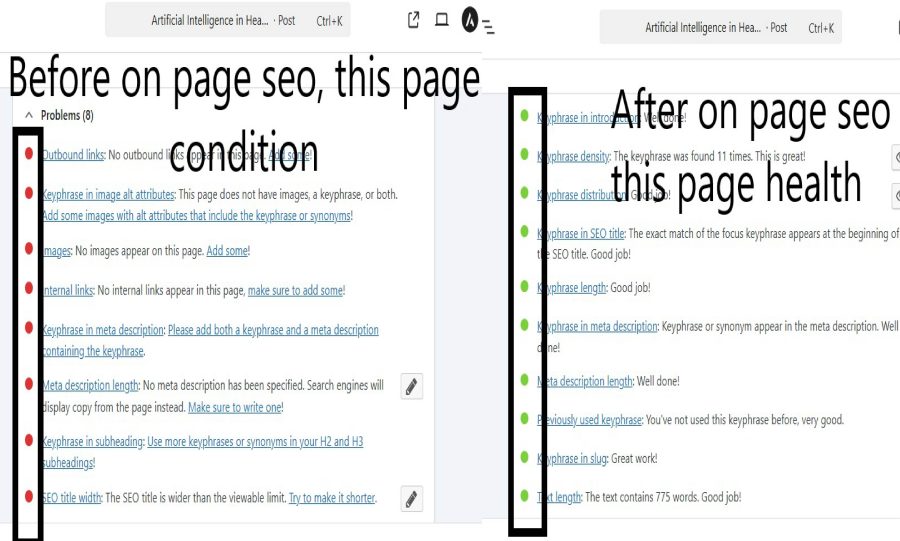 I will do on page SEO for 60 pages with schema markup