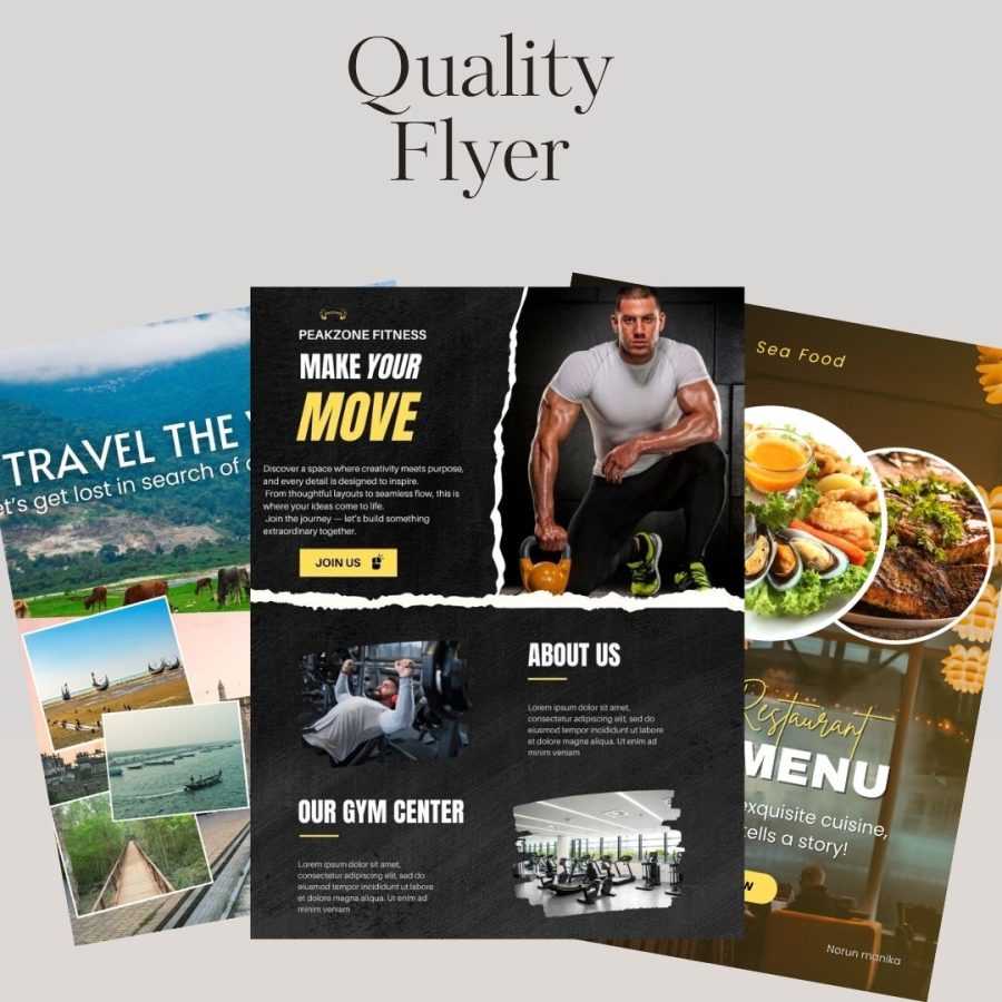 Vibrant Designs for Restaurants, Real Estate & Corporate Needs