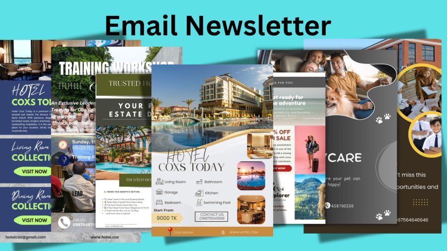 I will design an editable, responsive Mailchimp and newsletter template