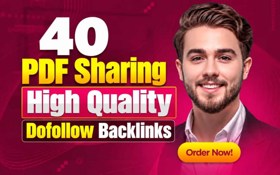 Create 40 High Authority PDF Sharing SEO Backlinks to Boost Website Visibility