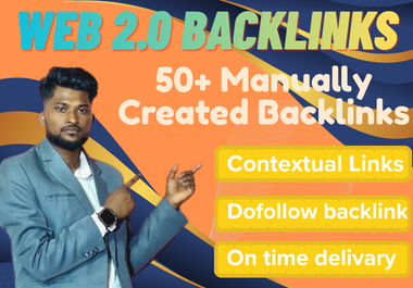 I Will Build Manual Web 2.0 Backlinks with Unique Content for SEO