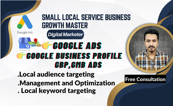 GBP GMB Google Ads + 30 Days Support