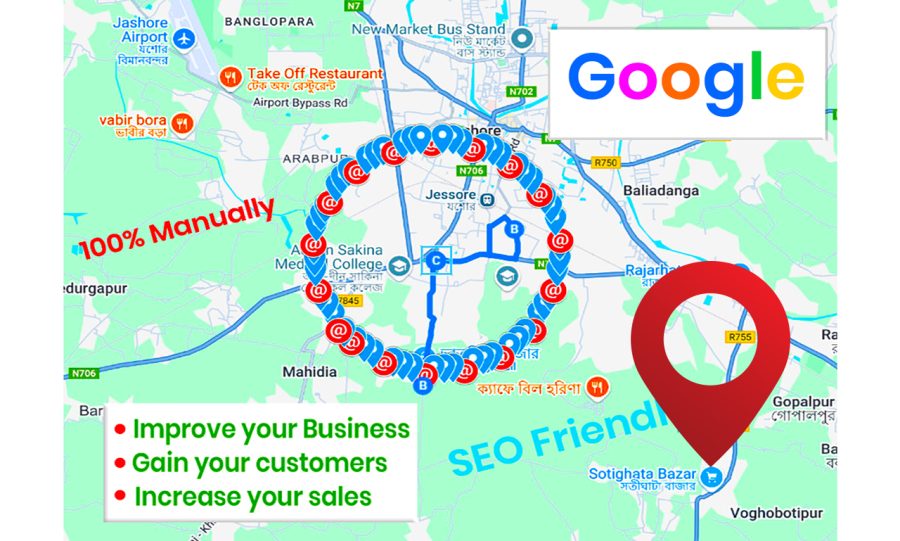 I will do 120 genuine google map citations to improve your local business