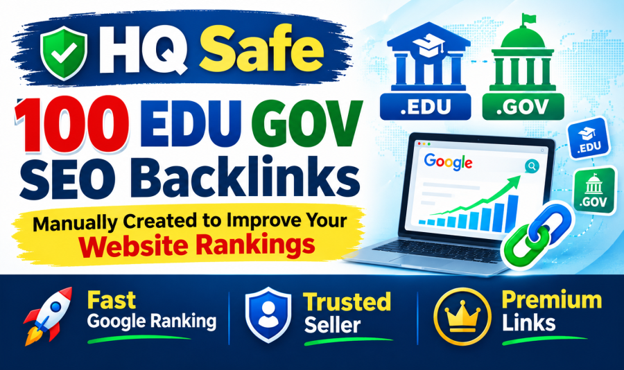 HQ Safe 100 EDU GOV SEO Backlinks &ndash; Manually Created to Improve Your Website Rankings
