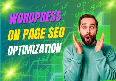 WordPress On-Page SEO Optimization up to 12 pages to Boost Your Google Ranking 