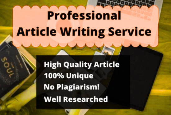 I will write 1500 words SEO article and content writing on any topics