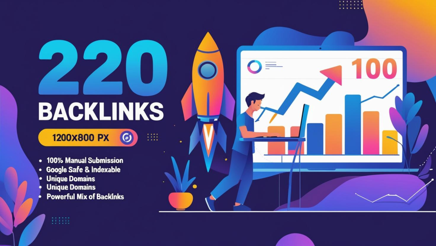 220 High Authority SEO Backlinks | DR 50&ndash;100 | Google Safe