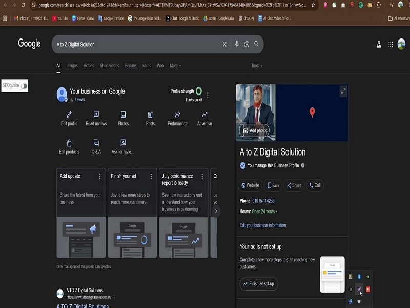 I will optimize your google my business listing for local SEO