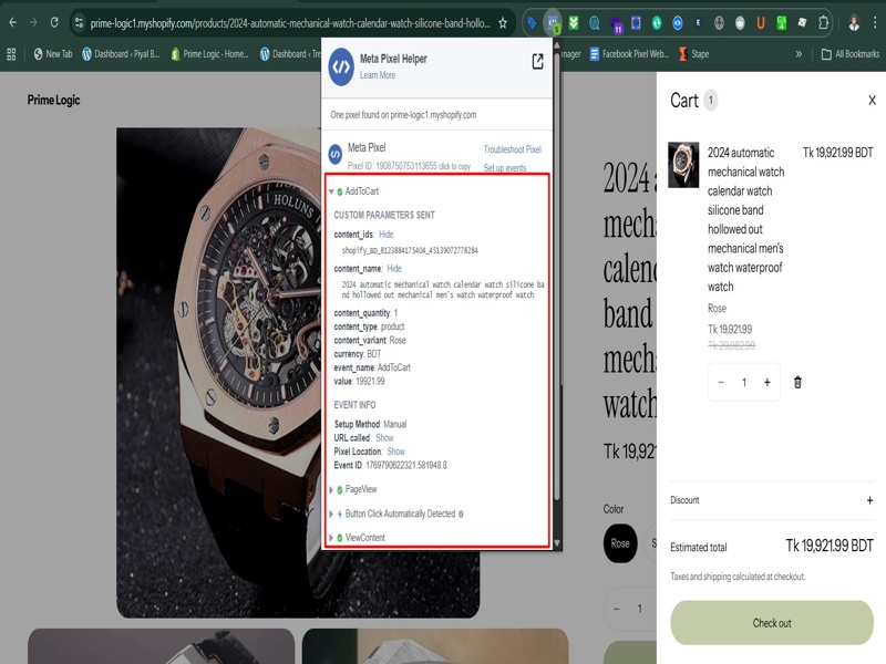 I will setup Meta pixel, Conversion API and E-commerce event tracking for website
