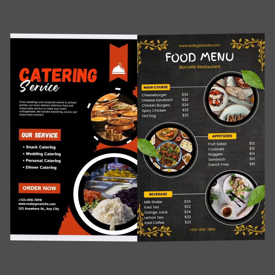 Design a Professional and Stylish Menu Card for Your Restaurant or Caf&eacute;