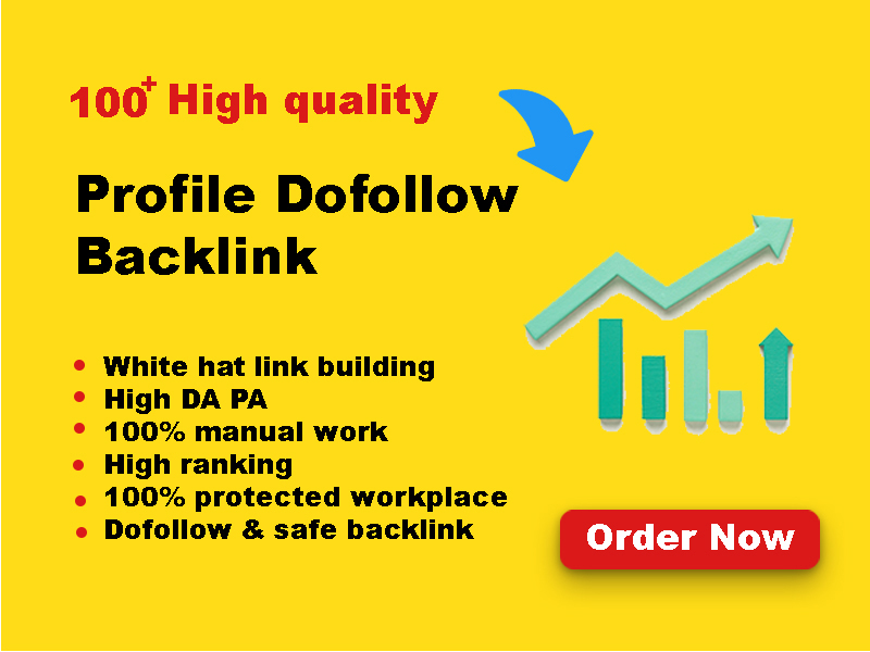 Developing robust 100+ web 2.0 profile backlinks with top-notch DA PA to enhance your website