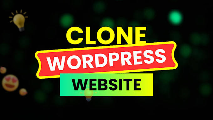 I will duplicate, redesign, copy clone website, design wordpress website with elementor
