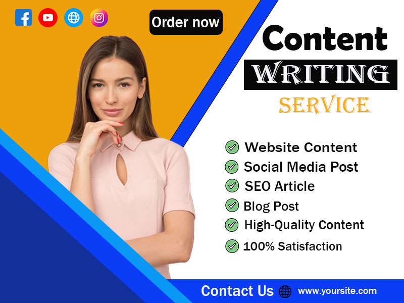 I will write original fresh and unique content write ,seo and blog post 