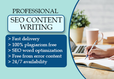  500 word SEO friendly content with well researched keywords 