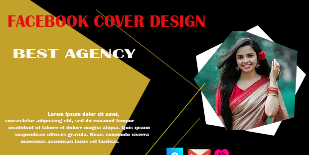 I will design a sleek and Professional FB banner for your brand