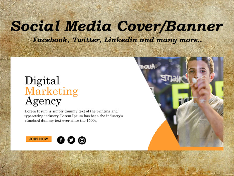 I will design creative and custom profefssional facebook cover.