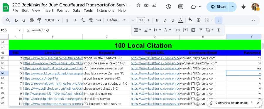 I will do local citation high da website for gmb ranking