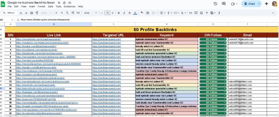 Manually Build 50 HQ Link Building Service for Google Ranking
