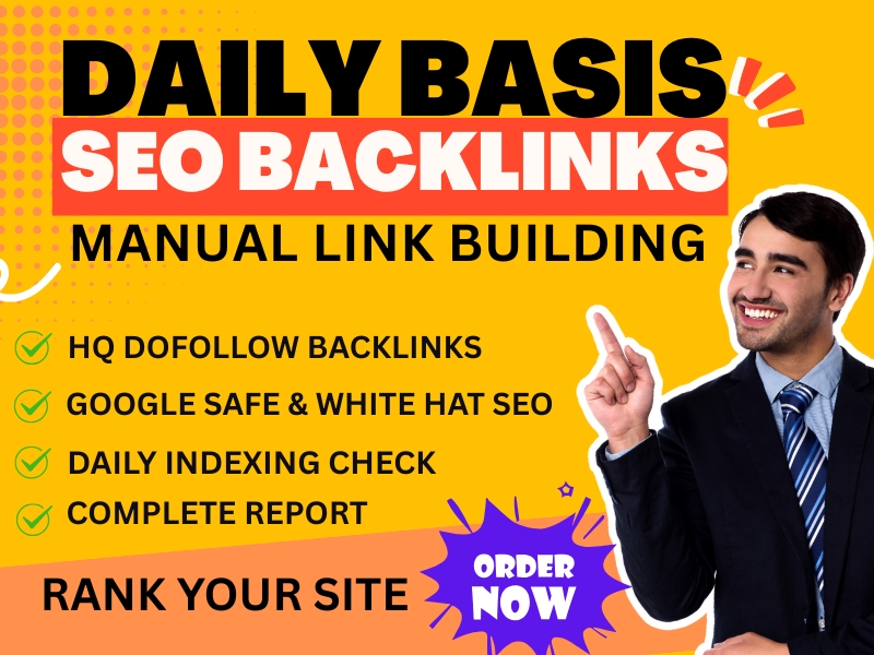 I will rank your website by daily basis HQ backlinks