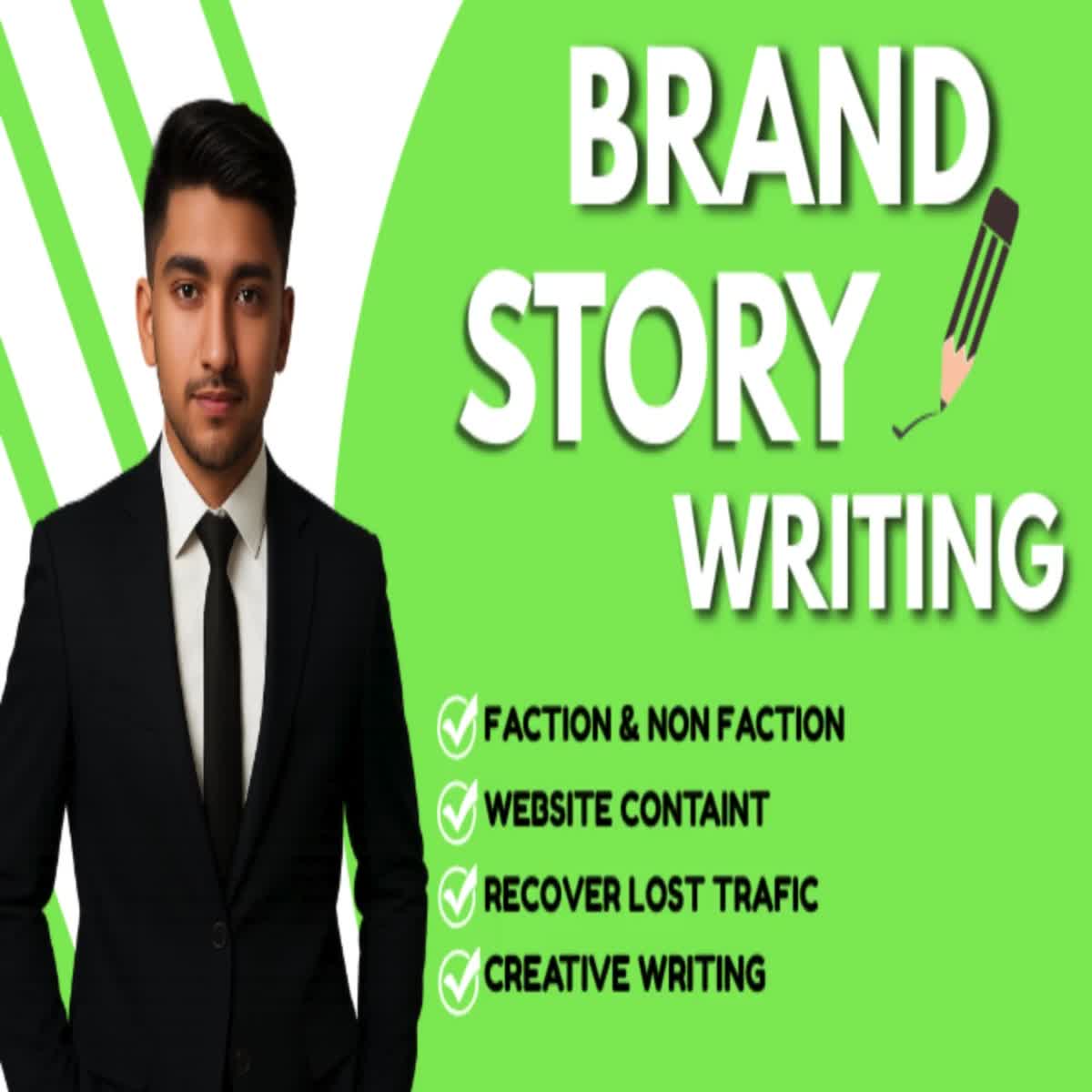Professional Brand Story Writing &ndash; Fiction & Website Content