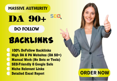 High Authority Do Follow Backlinks for SEO Ranking