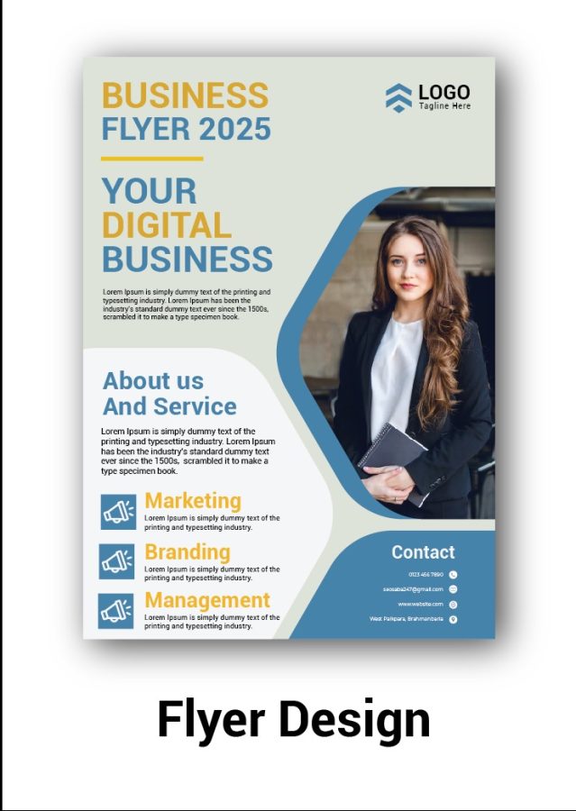 I Will Create an Eye Catching Flyer for Any Purpose