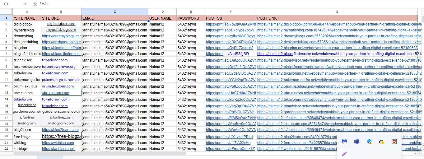 Get 100 high quality manual web 2.0 backlinks with DA and PA for better ranking