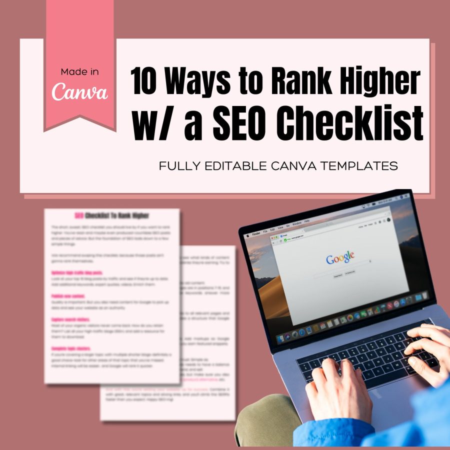 I Will Create A Complete SEO Checklist To Rank Higher On Google