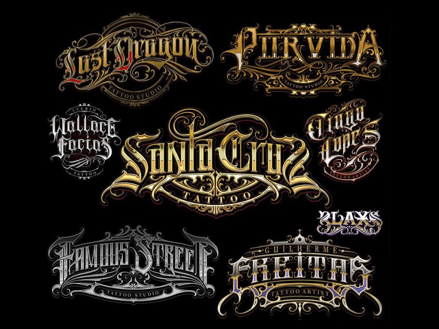 Custom Blackletter Gothic Logo Design | Tattoo, Streetwear, Brand Style