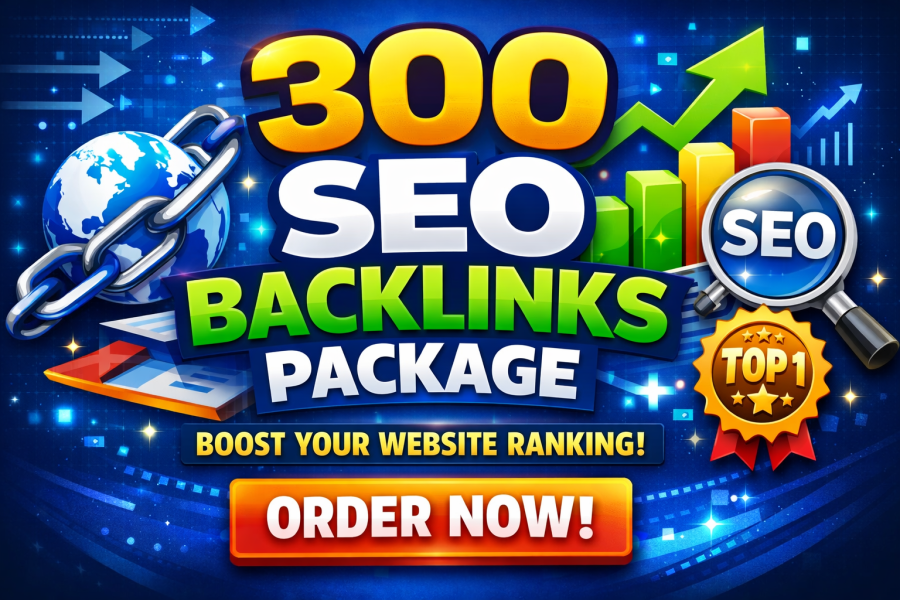 I will create 300 SEO backlinks package to boost your website ranking