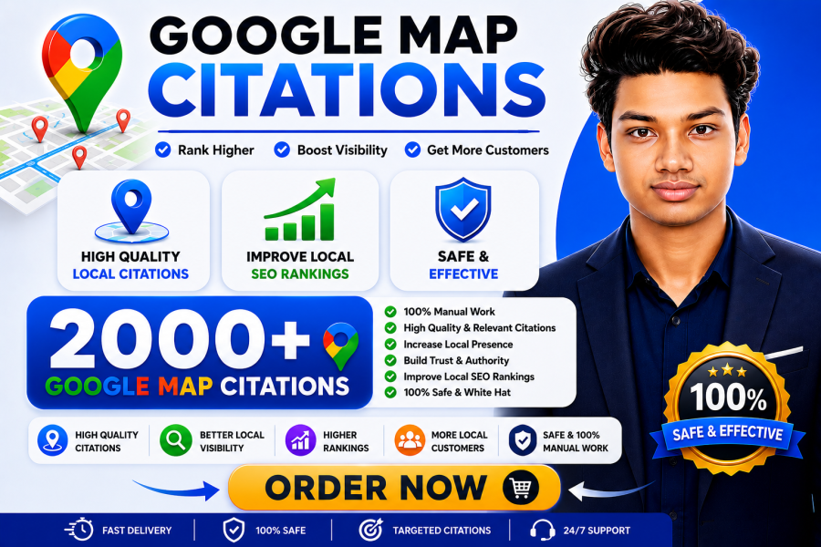 I Will Create 2,000 Google Maps Citation Backlinks to Boost Your GMB Ranking