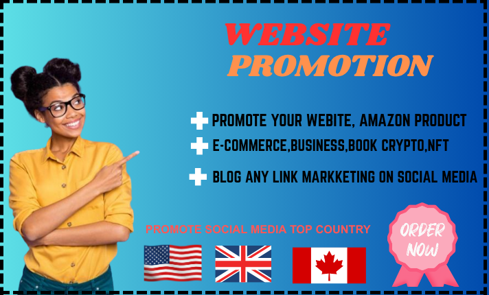 I we help you to promote your website 