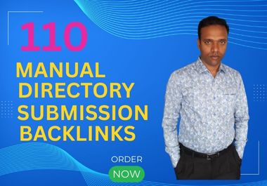  110 High Authority Directory Submission for SEO & Backlinks 