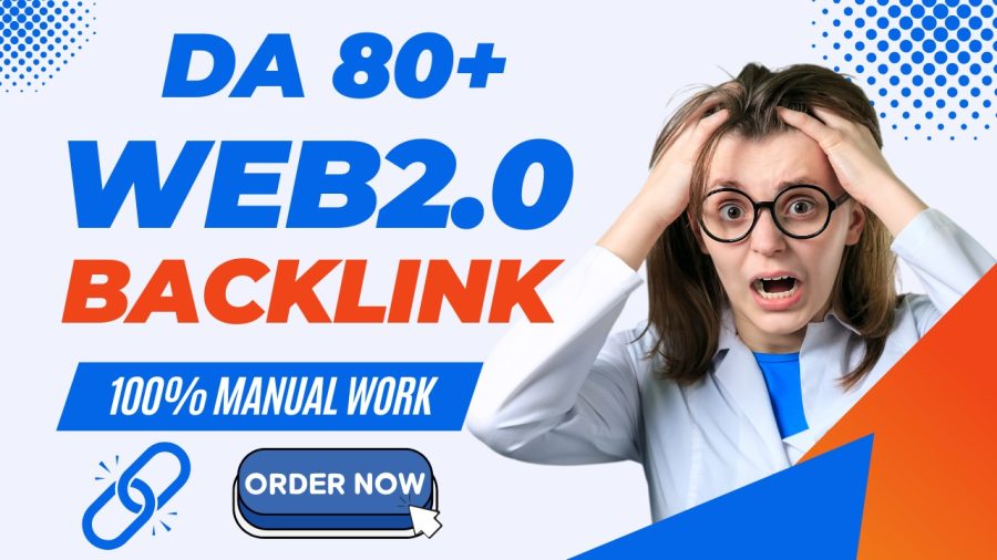 I will provide 160+ High DA PA Dofollow Web 2.0 backlinks for strong SEO and Google ranking.
