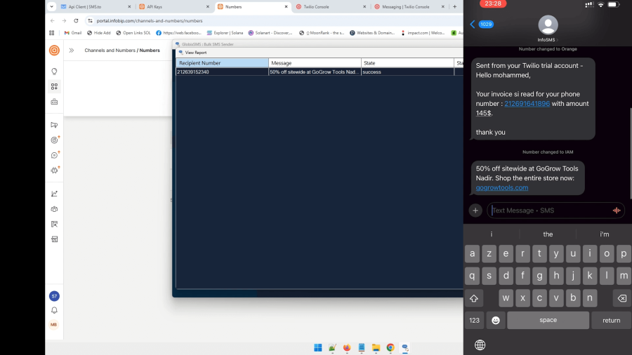 GlobixSMS : Send Bulk SMS | Twilio, Sinch, Infobip, Brevo