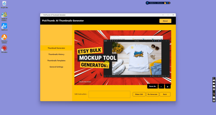 PickThumb : AI Thumbnails Generator