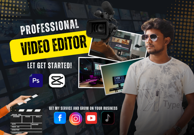 Professional Video Editor for Your Business Social Media 100% GUARANTEED RESULTS