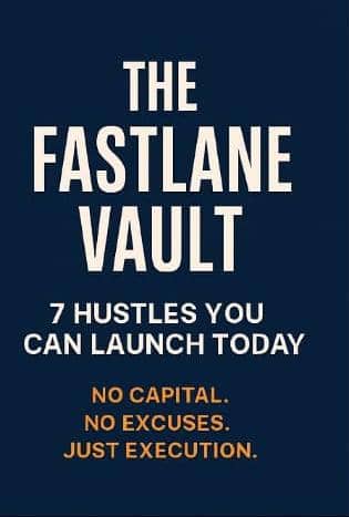 Fastlane Vault: Discover 7 Digital Hustles You Can Launch Today Without Capital, Coding, or Delay-
