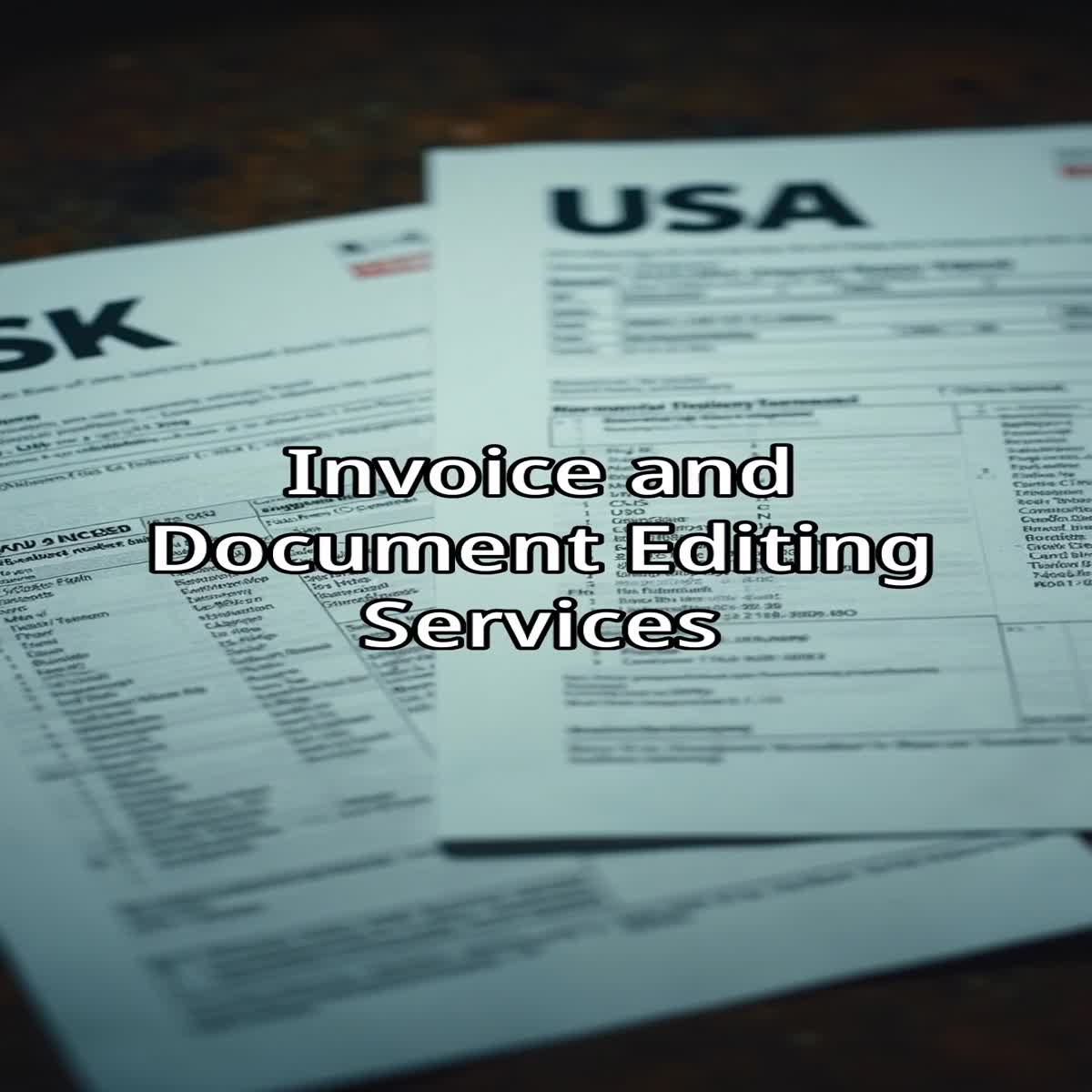 I will professionally edit bank statements, pay stubs, tax returns, invoices, and all documents