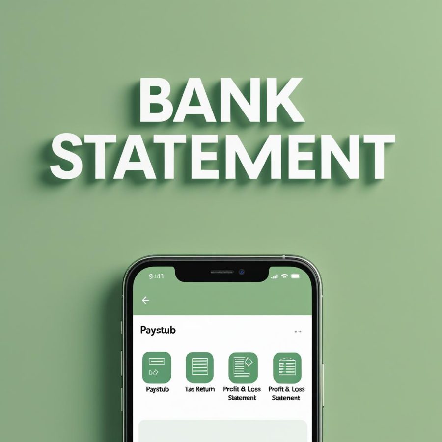 I will professionally edit and customize your bank statement for loans, rentals, or verification