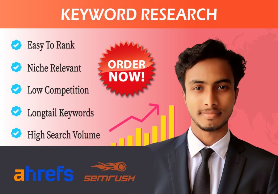 Professional Keyword Research with Competitor Analysis for Easy Ranking