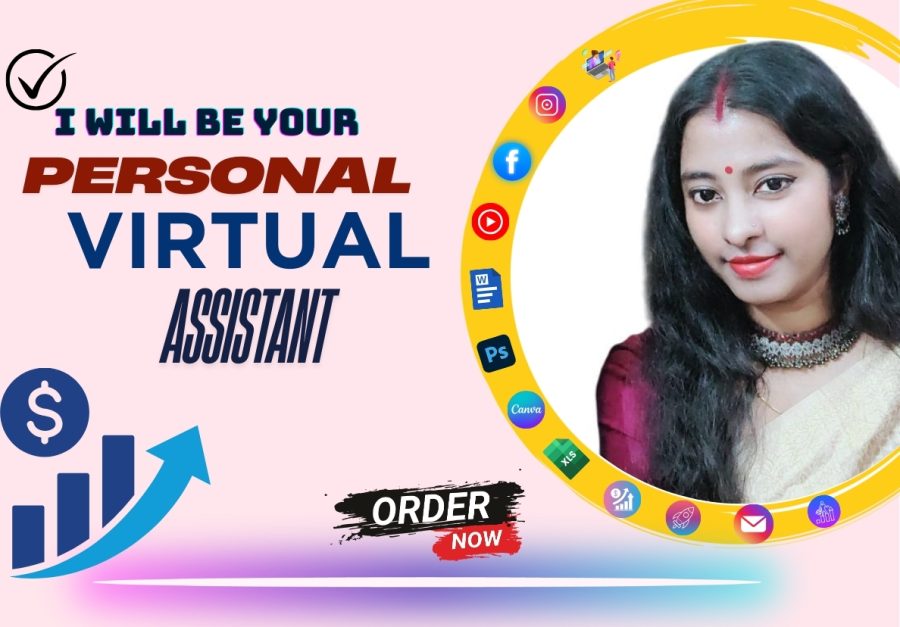 I will be your professional Virtual admin assistant to help on daily task 
